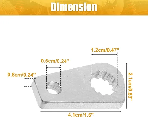 Vista 3 de Motoforti Palanca de palanca de cambios de acero para Polaris Sportsman 335 400 400L 1999-2000 Reemplazar 3233153 3233041