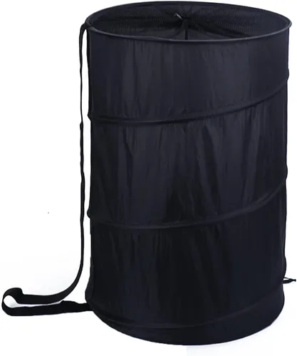 Vista 9 de BATTOO Cestas de lavandería plegables, cesta desplegable para lavandería, cesta de lavandería extra grande de 113L con bolsa portátil de malla
