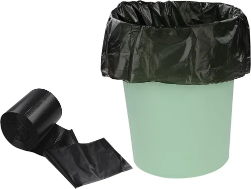Vista 9 de Bolsa de basura de cocina de 10 galones, forros negros para papeleras, 170
