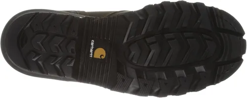 Vista 4 de Carhartt Botas de leñador de cuero compuesto impermeable de 8 pulgadas para hombre CML8369 Marrón