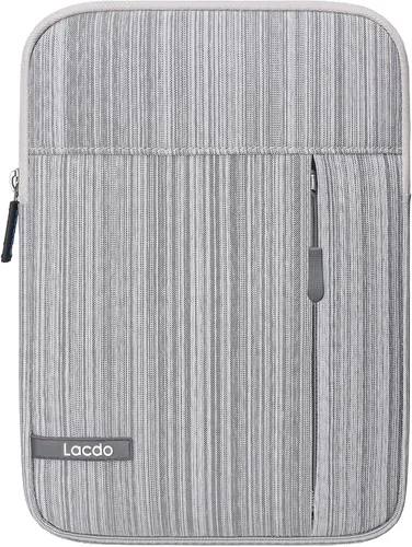 Vista 7 de Lacdo Funda para iPad mini 7, estuche para iPad mini 7 (A17 Pro)/6/5/4/3/2, Samsung Galaxy Tab A7 Lite de 8,7" / Galaxy Tab A de 8,0", funda Azul