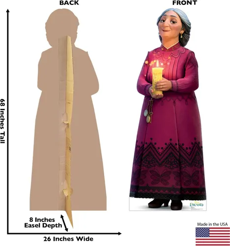 Vista 2 de Advanced Graphics Abuela - Soporte de cartón de tamaño real - Disney's Encanto (película 2021)