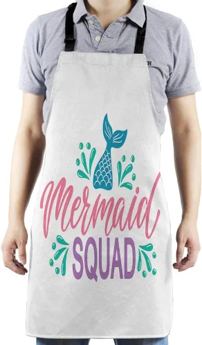 Vista 2 de HGOD DESIGNS Delantal de cocina de frutas para mujeres y hombres para cocinar, jardinería, baberos ajustables para el hogar, tamaño adulto