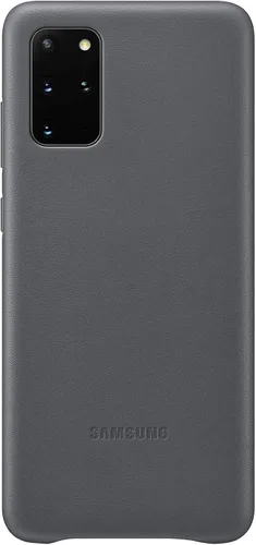 Vista 4 de Samsung Funda para Galaxy S20+ Plus, cubierta trasera de cuero, color azul (versión de EE. UU. con garantía), modelo: EF-VG985LLEGUS