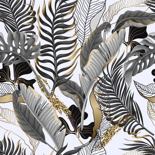 Vista 11 de Papel de contacto Boho negro de despegar y pegar con diseño de setas/caracoles/flores silvestres/mariposas, papel pintado extraíble decorativo