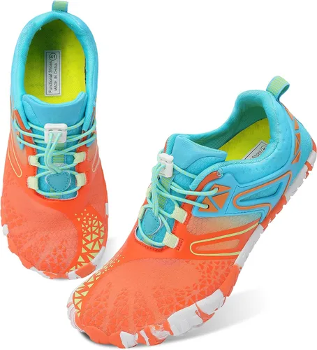 Vista 2 de Scurtain Unisex Mens Womens Athletic Hiking Water Shoes Quick Dry Barefoot Aqua Shoes Swim Shoes Beach Shoes with Drainage