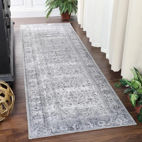 Vista 9 de Superior Alfombra de pasillo de interior para sala de estar, dormitorio, cocina/comedor, oficina, única, alfombras con respaldo de algodón