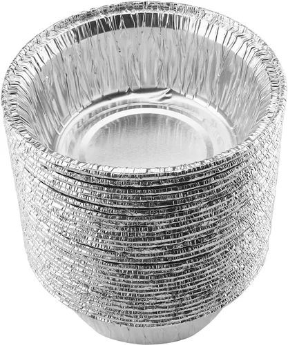 Vista 64 de Othmro Latas redondas de metal de 8.3 onzas, latas de aluminio, contenedores recargables de 8.5 fl oz, botellas de lata con tapa de tornillo