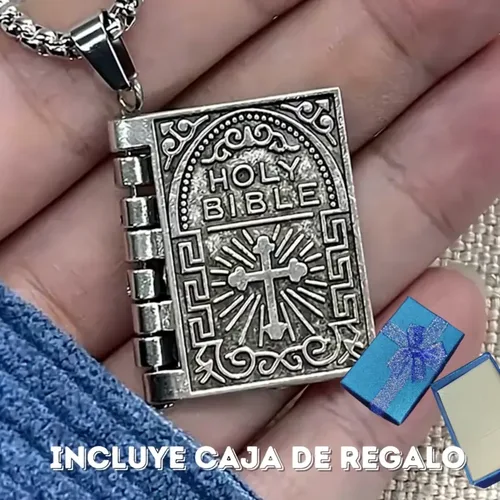 Collar Biblia Padre Nuestro +CAJA REGALO de Impulsa