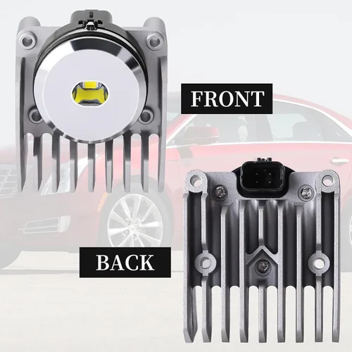 Vista 4 de 22791374 Diodo de lámpara diurna, diodo de corriente diurna DRL LED módulo de unidad de luz compatible con Cadillac XTS 2013 2014 2015 2016 2017