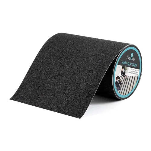 Vista 42 de Lifegrip - Cinta de tracción antideslizante, cinta de fricción de 1 pulgada x 15 pies, el mejor agarre, adhesivo abrasivo para escaleras, peldaños