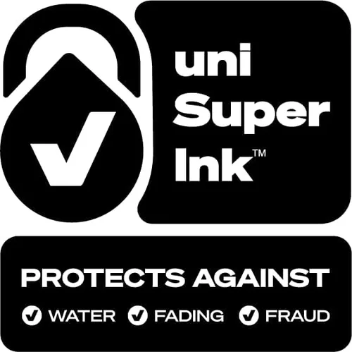 Vista 5 de Uniball Signo Gel Grip - Paquete de 12 bolígrafos de gel medianos de 0.028 in, bolígrafos de colores, suministros de oficina, bolígrafos