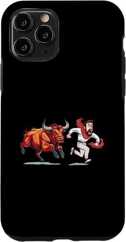 Vista 26 de Funda para iPhone 15 Pro Saint Fermin Bulls Running
