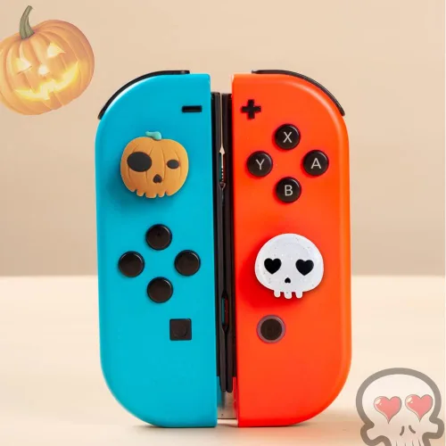 Vista 40 de PERFECTSIGHT Juego de 4 fundas para palanca de mando para Switch Lite/OLED, para Nintendo Switch, para Switch Lite/OLED, cubierta de botón analógica