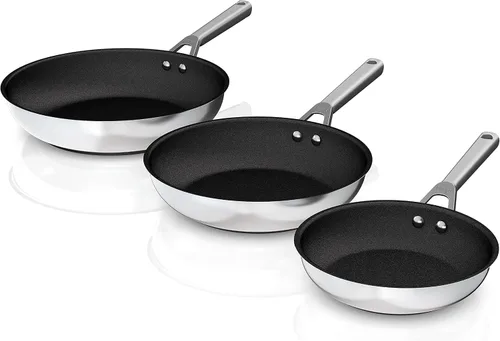 Vista 11 de Ninja Foodi NeverStick C69500 - Juego de 10 piezas, utensilios de cocina, acero inoxidable