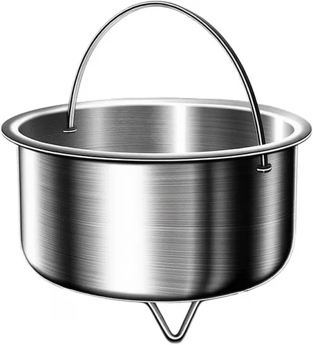 Vista 2 de Stainless Steel Vegetable Steamer Basket With Feet, 304 Metal