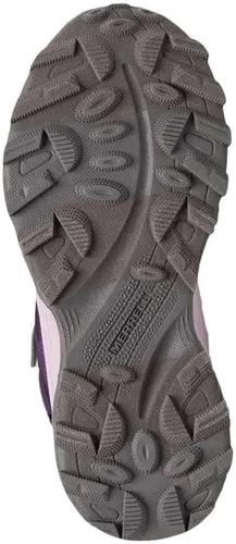 Vista 2 de Merrell Botas de senderismo unisex Moab Speed con cierre alternativo medio, impermeables, para niños
