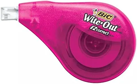 Vista 5 de BIC Wite-Out EZ Correct - Cinta correctora, 7 unidades + 1 mini cinta correctora BIC Wite-Out