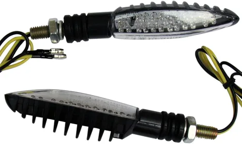 Vista 2 de Indicadores intermitentes LED negros compatibles para Suzuki Vstrom 650 2019