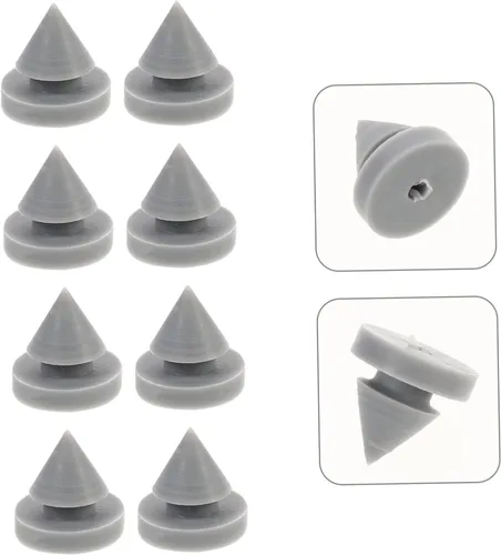 Vista 8 de Tapón de goma anticolisión, 50 unidades, tapones de goma de silicona anticolisión, parachoques para puertas de ascensor, espaciadores de puerta