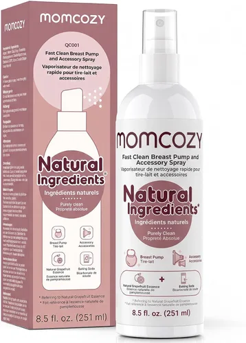 Vista 31 de Momcozy A1Pro - Masajeador de lactancia con calor, vibración profunda, rojo
