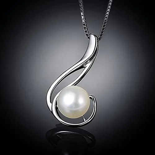 Vista 4 de Mothers Day Gifts for mom Women Wife Gifts Anniversary, Pearl necklaces, Birthday day gifts Christmas day gifts fine Jewelry gifts for women wife