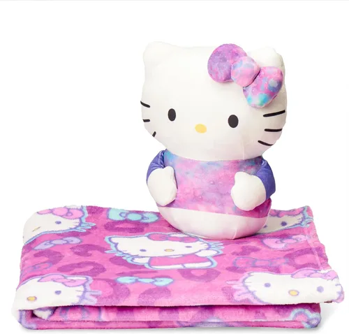 Vista 7 de Bluey Throw & Plush Hugger Set, 50"x60" Silk Touch Blanket with 3D Character Pillow – Soft, Cozy Blanket for Kids and Toddlers Bluey Fun