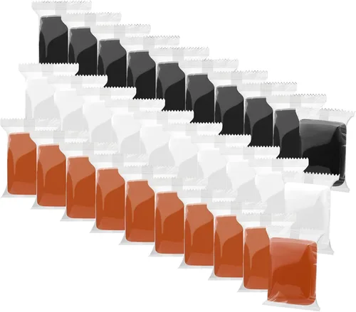 Vista 12 de Arcilla que se seca al aire para niños, 120 paquetes de arcilla de espuma de aire, 100 colores personalizados, más arcilla mágica blanca y negra