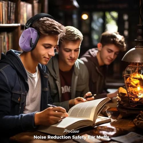 Vista 57 de ProCase NRR 28dB Noise Reduction Ear Muffs, Foldable Adjustable Noise Cancelling Headphones