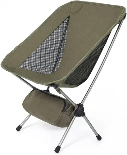 Vista 11 de LAUSAINT HOME Silla de camping, silla plegable ultraligera con capacidad de 280 libras, silla de campamento compacta portátil con marco de aluminio