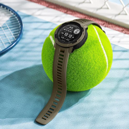 Vista 5 de GEAK Compatible con correas de reloj Garmin Instinct, correa de silicona suave de 22 mm para muñeca deportiva, reemplazo compatible con correa