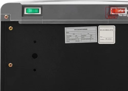 Vista 8 de Dispensador de enfriador de agua de carga inferior para botella de 5 galones, 3 ajustes de temperatura, agua caliente, fría y ambiental, perfecto