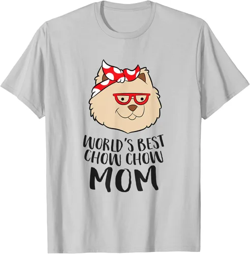 Vista 7 de World's Best Chow Chow mamá lindo Chow Chow perro mamá camiseta Blanco