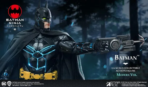 Vista 5 de Star Ace Toys Batman Ninja: Modern Batman - Figura de acción coleccionable a escala 1:6, multicolor