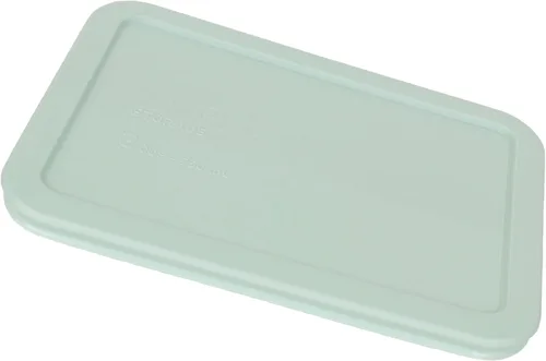 Vista 2 de Pyrex 7210-PC - Tapa de repuesto para almacenamiento de alimentos Muddy Aqua de 3 tazas, fabricada en Estados Unidos Se adapta a cuencos de vidrio