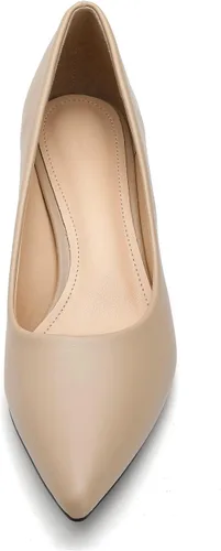 Vista 3 de Jumcew Zapatos de vestir de tacón bajo para mujer