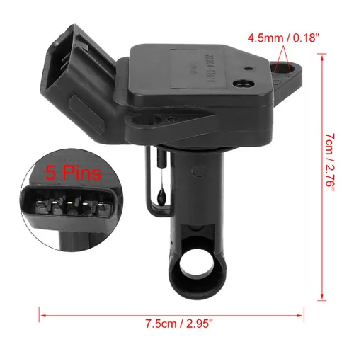 Vista 2 de X AUTOHAUX 22204-0D010 Sensor del medidor de flujo de aire masivo para Toyota Corolla 2000-2002