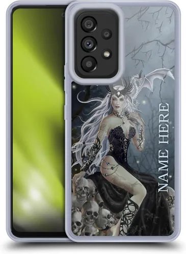 Vista 10 de Head Case Designs Officially Licensed Custom Customized Personalized Nene Thomas Angel and Flowers Anime Fairy Name and Initial Gel Case Compatible