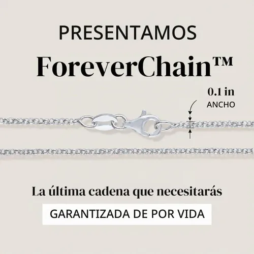 Vista 2 de KISPER Collar de cadena de plata de ley 925 sólida para mujer, fino y seguro - Eslabón de cable italiano de 1.6mm con corte de diamante con cierre