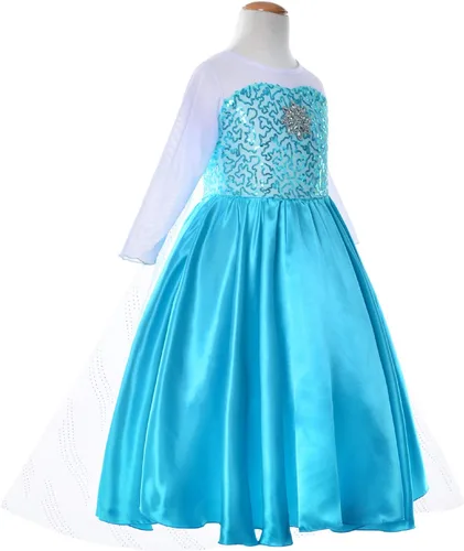 Vista 4 de Party Chili Princess Costume for Girls Dress Up With Accessories Toddler Little Girls