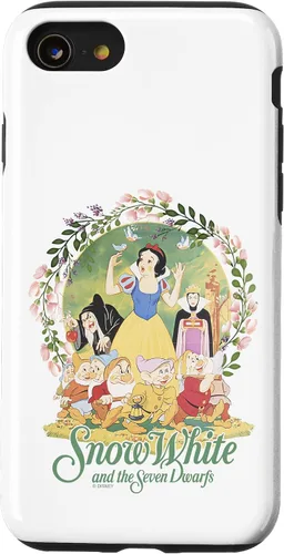 Vista 38 de Disney Blancanieves & The Seven Dwarfs Floral Portrait Case para iPhone 17