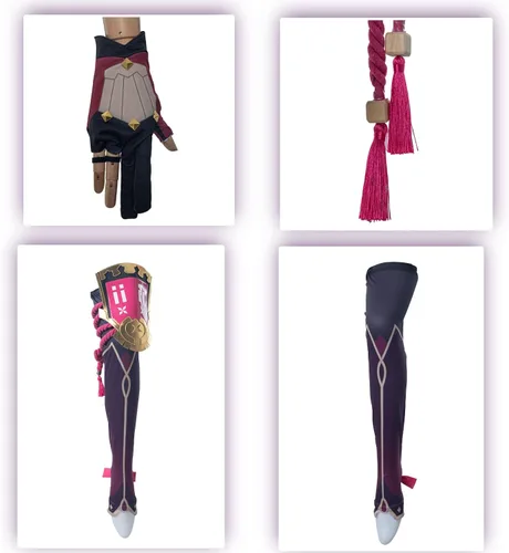 Vista 5 de NSPSTT Genshin Impact Cosplay - Disfraz de todos los personajes, juego completo, disfraz de Halloween para mujeres y hombres