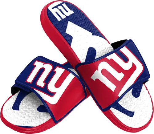 Vista 30 de FOCO mens NFL Team Logo Athletic Sport Shower Flip Flop Sandals Gel Slides