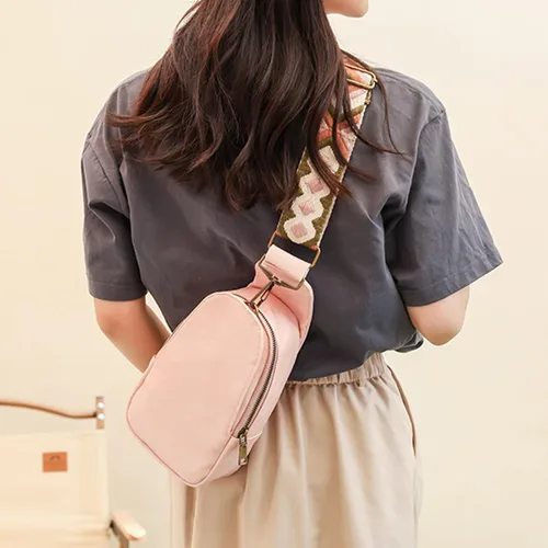 Vista 3 de Monederos para mujer, bolso cruzado de moda, bolsos de hombro de cuero, bolso de mano de tamaño mediano, bolso de mensajero, bolso de mano 2022, rosa