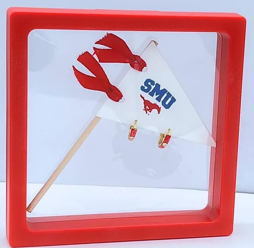 Vista 3 de SMU Huggie Hoops on Banderín Bandera