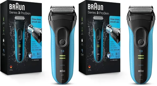 Vista 11 de Braun Electric Series 3 - Maquinilla de afeitar con recortadora de precisión, recargable, afeitadora de lámina húmeda y seca para hombres