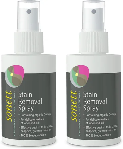 Vista 8 de Sonett Spray quitamanchas para ropa, seguro para lana y seda, 3.4 onzas líquidas, 1 unidad