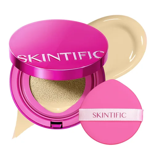 Vista 26 de SKINTIFIC - Base de cojín rosa natural brillante 00 porcelana