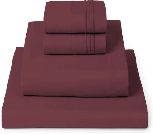 Vista 134 de Mellanni Juego de sábanas icónico de 3 piezas ultra suave