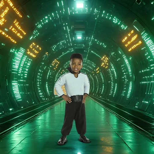 Vista 3 de STAR WARS - Disfraces infantiles clásicos de Lando Carissin